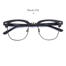 Load image into Gallery viewer, HDCRAFTER Myopia Hyperopia Eyewear Frames Men Women Wood Handmade Spectacles Retro Vintage Wooden Prescription Glasses Frame