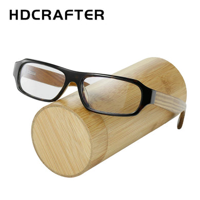 HDCRAFTER Optical Acetate Frame Real Wood Temple Glasses Frame Men Myopia Eyeglasses Prescription Clear Lenses Korea Eyewear