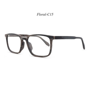HDCRAFTER Oversized Wood Glasses Frame Prescription Men Goggles Eyeglasses Spectacles Sunglasses Computer Glasses Frames Optical