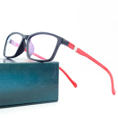 HDCRAFTER TR90 Mens Glasses Frame Computer Eyeglasses Frame with Anti-blue Light Lenses Women Prescription Glasses Frame