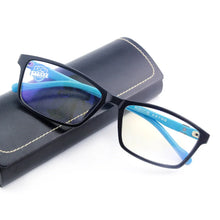 Load image into Gallery viewer, HDCRAFTER TR90 Mens Glasses Frame Computer Eyeglasses Frame with Anti-blue Light Lenses Women Prescription Glasses Frame