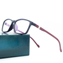 Load image into Gallery viewer, HDCRAFTER TR90 Mens Glasses Frame Computer Eyeglasses Frame with Anti-blue Light Lenses Women Prescription Glasses Frame