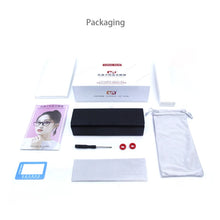 Load image into Gallery viewer, HDCRAFTER TR90 Mens Glasses Frame Computer Eyeglasses Frame with Anti-blue Light Lenses Women Prescription Glasses Frame