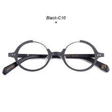Load image into Gallery viewer, HDCRAFTER  wood glasses frame men prescription myopia computer spectacle frames women round eye glasses frames for men