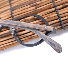 Load image into Gallery viewer, HDCRAFTER  wood glasses frame men prescription myopia computer spectacle frames women round eye glasses frames for men