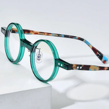 Load image into Gallery viewer, HEPIDEM Acetate Glasses Frame Men  Vintage Retro Small Round Eyeglasses Women Optical Prescription Spectacles Eyewear 9177