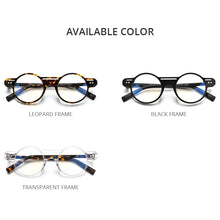 Load image into Gallery viewer, HEPIDEM Acetate Glasses Frame Men Retro Vintage Round Eyeglasses Women Myopia Optical Prescription Spectacles Eyewear 9162