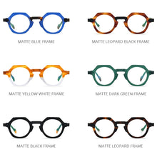 Load image into Gallery viewer, HEPIDEM Multicolor Acetate Glasses Frame Men  Retro Polygon Eyeglasses Women Optical Prescription Spectacles Eyewear 9229