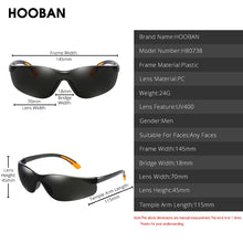 Load image into Gallery viewer, HOOBAN  Sports Sunglasses Men Women Vintage Running Fishing Sun Glasses Stylish Outdoor Eyeglasses Goggle UV400