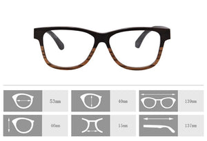 Flexiable Wooden Glasses Women Man Fashion Myopia Eyeglasses Optical Frame Computer Reading Gaming Glasses Oculos De Grau 136