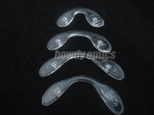 Load image into Gallery viewer, 500pcs/lot Eyeglasses Silicone Conjoined  Push-inNose Pads  Screw-in Nose Pad 32mmx15mm,40mm15mm,47mmx20mm
