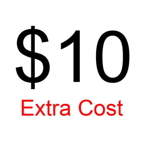 10 USD Supplementary Order Fees for Order of Customized Glasses, Prescription lenses, and Glasses Accessories