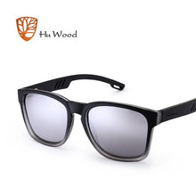 Load image into Gallery viewer, HU WOOD Brand Design Sunglasses for Men Handmade Zebra Wood Sun Glasses Polarized Lenses Driving Protection UV400 GR8011