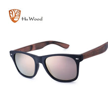 Load image into Gallery viewer, HU WOOD Sunglasses Men Wooden Sunglass For Unisex  Women Sun Glasses Polarized Eyewear HD Lens  Mirror Shades GR8004