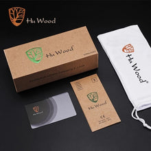 Load image into Gallery viewer, HU WOOD Sunglasses Men Wooden Sunglass For Unisex  Women Sun Glasses Polarized Eyewear HD Lens  Mirror Shades GR8004