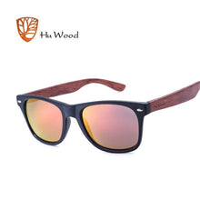 Load image into Gallery viewer, HU WOOD Sunglasses Men Wooden Sunglass For Unisex  Women Sun Glasses Polarized Eyewear HD Lens  Mirror Shades GR8004