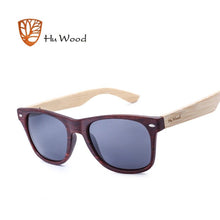Load image into Gallery viewer, HU WOOD Sunglasses Men Wooden Sunglass For Unisex  Women Sun Glasses Polarized Eyewear HD Lens  Mirror Shades GR8004