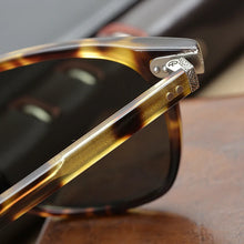 Load image into Gallery viewer, Vintage Square Sun Glasses OV5316 Polarizd Sunglassees Men for Driving  Eyeglasses Memory Acetate Driving Eyewear