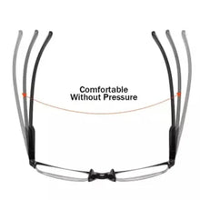 Load image into Gallery viewer, Half-Frame Myopia Glassse Ultrlight Women Men Retro Clear Lens Reading Glasses Gafas Lectura +0.75 +1.0 To +4.0