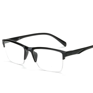 Half-Frame Myopia Glassse Ultrlight Women Men Retro Clear Lens Reading Glasses Gafas Lectura +0.75 +1.0 To +4.0