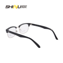 Load image into Gallery viewer, Half Rim Glasses frame Optical Eyeglasses Spectacle Eye Glasses Frames Myopia Frame oculos de grau TR3011