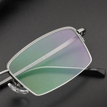 Load image into Gallery viewer, Half-Rim Optical Glasses For Women Men Titanium Square Eyeglasses Design Anti Blue Light Myopia Reading 7g Eyewear Frame