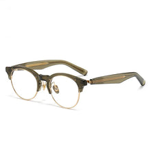 Load image into Gallery viewer, Handmade Acetate Round Eyeglasses Frame Men Optical Prescription Glasses Frames Women Myopia Spectacle Eyewear Japanese Designer