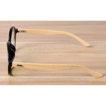 Load image into Gallery viewer, Handmade Bamboo Vintage Clear Lens Round Glasses Frame Women Men Retro Myopia Eyewear Wooden Spectacle Eyeglasses Goggles B2