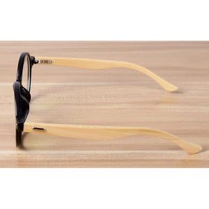 Handmade Bamboo Vintage Clear Lens Round Glasses Frame Women Men Retro Myopia Eyewear Wooden Spectacle Eyeglasses Goggles B2