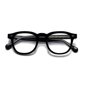 Occhiali da vista in acetato giapponese fatti a mano per miopia ottica montatura per occhiali da vista ovali retrò da donna