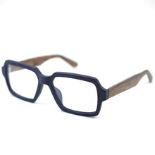 Load image into Gallery viewer, Handmade Men Square Eyeglass Frame Vintage Imitation Wood Eyewear Retro Women Acetate Glasses Myopia Optical Spectacles