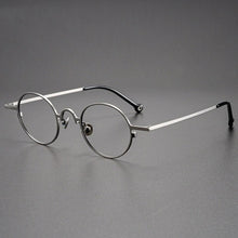 Load image into Gallery viewer, Handmade Round Titanium Glasses Frame for Men High-Grade Eyewear Women Metal Optical Prescription Glasses
