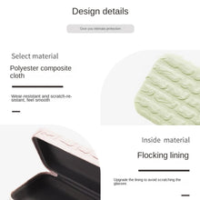 Load image into Gallery viewer, Hard Shell Glasses Case Portable Anti-pressure Glass Proection Sunglasses Box Solid Color Myopia Storage Box Men