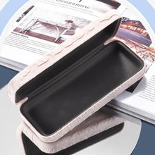 Load image into Gallery viewer, Hard Shell Glasses Case Portable Anti-pressure Glass Proection Sunglasses Box Solid Color Myopia Storage Box Men