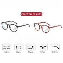 Load image into Gallery viewer, seemfly +1.0 1.5 2.0 2.5 3.0 3.5 4.0 Progressive multi-focus HD automatic reading glasses Female Male Anti Blue Light Presbyopic