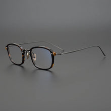 Load image into Gallery viewer, Vintage Acetate Small Glasses Frame Women Men Square Titanium Prescription Optical Myopia Eyeglasses Frame Luxury Brand Eyewear