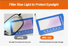 Load image into Gallery viewer, seemfly Vintage Blue Light Blocking Men Reading Glasses TR90 Memory Titanium Alloy Presbyopia Eyewear Lenses +1.0 +1.5 +2.0 +2.5