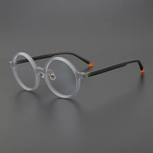 Load image into Gallery viewer, Acetate Glasses frame Women Round Mixed Color Men Retro Optical Prescription Eyewear Lady Myopia Reading Eyewear