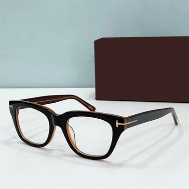 Acetate Optical Glasses Frame Men Vintage Square Prescription Eyeglasses For Women Brand Myopia Eyewear