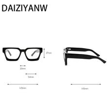 Load image into Gallery viewer, Acetate Optical Spectacle Frame Women Square Glasses Frame Men Wide Leg Glasses Frame