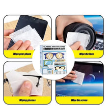 Load image into Gallery viewer, High Quality Anti-fog Glasses Wipes Eyewear Protector Eye Wear Accessories Cleaning Cloth Sunglasses Wipe Cloth Disposable