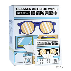 High Quality Anti-fog Glasses Wipes Eyewear Protector Eye Wear Accessories Cleaning Cloth Sunglasses Wipe Cloth Disposable