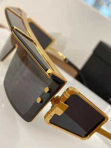 Brand   Designer Gold Men'S And Women'S Universal  Sunglasses Driving Uv Resistant Uv400