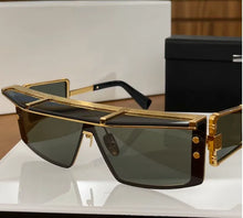 Carica l&#39;immagine nel visualizzatore di Gallery, Brand   Designer Gold Men&#39;S And Women&#39;S Universal  Sunglasses Driving Uv Resistant Uv400
