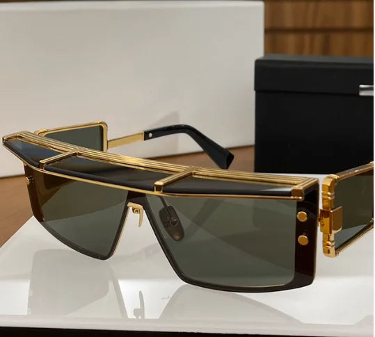 Brand   Designer Gold Men'S And Women'S Universal  Sunglasses Driving Uv Resistant Uv400