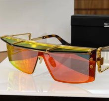 Carica l&#39;immagine nel visualizzatore di Gallery, Brand   Designer Gold Men&#39;S And Women&#39;S Universal  Sunglasses Driving Uv Resistant Uv400