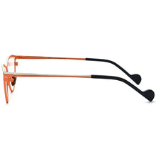 Load image into Gallery viewer, High Quality Color Titanium Eyeglasses Frame Men Women  Flat Light Mirror Cat&#39;s Eye Retro Optical Prescription Glasses