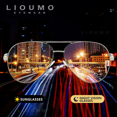 Day Night Vision Glasses For Driving Pilot Sunglasses Polarized Men Women Anti-Glare Goggles gafas de sol hombre