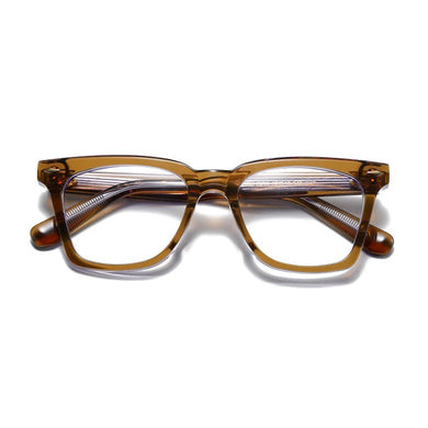 High Quality Handmade Acetate Optical Glasses Frame Men Vintage Myopia Prescription Square Eyeglasses Women Eyewear