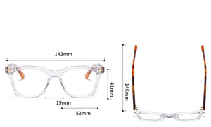High Quality Handmade Acetate Optical Glasses Frame Men Vintage Myopia Prescription Square Eyeglasses Women Eyewear